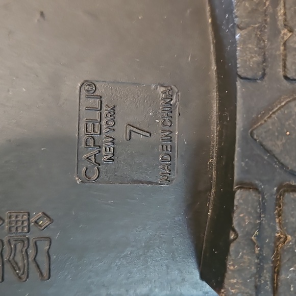 CAPELLI NEW YORK BLACK BOOTS SIZE 7 WATERPROOF - Picture 10 of 13